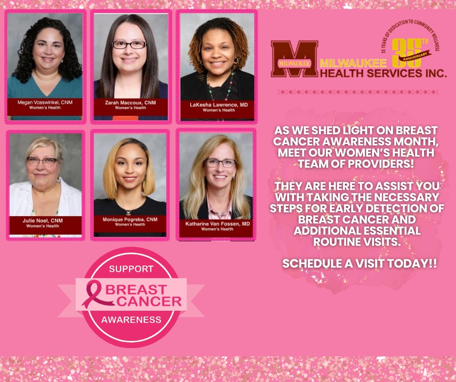 breast cancer awareness - free mammogram milwaukee