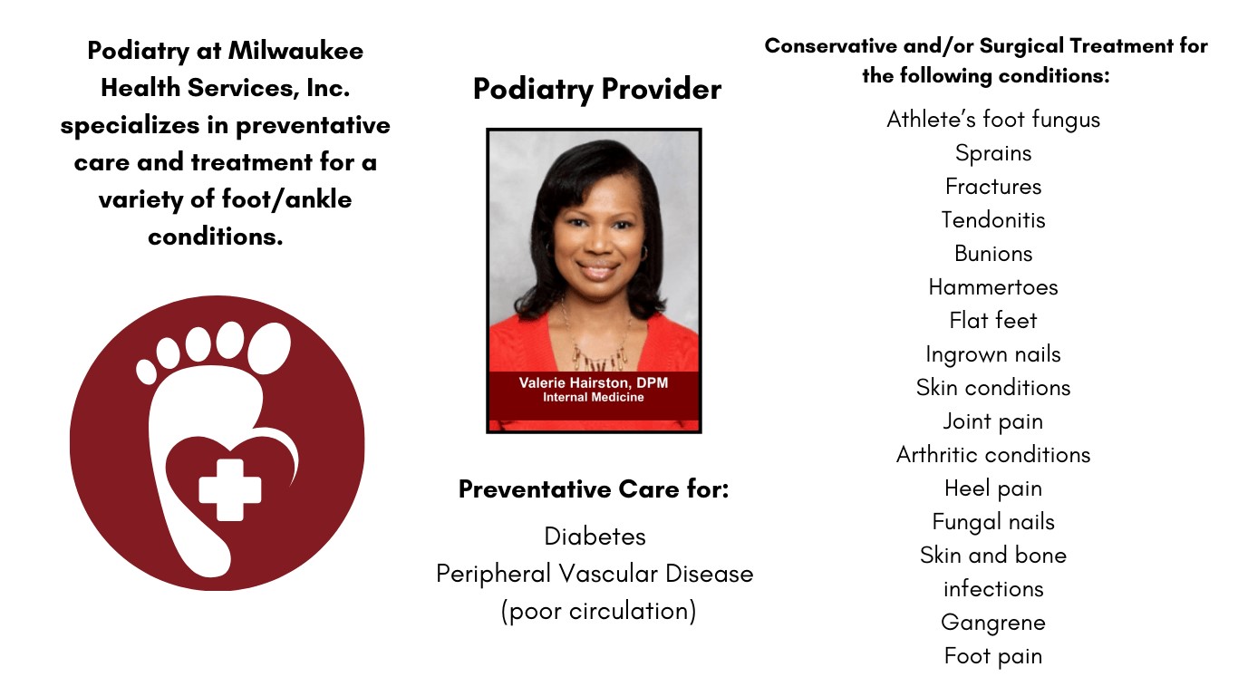 Podiatry deparment services and provider