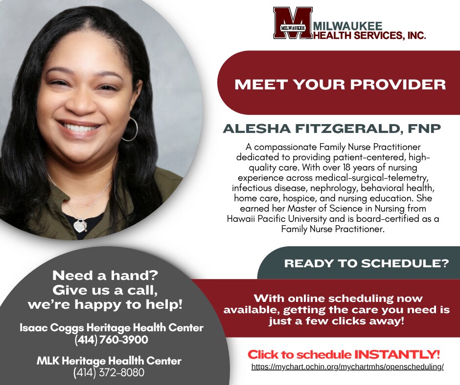 Meet Your Provider - Alesha Fitzgerald