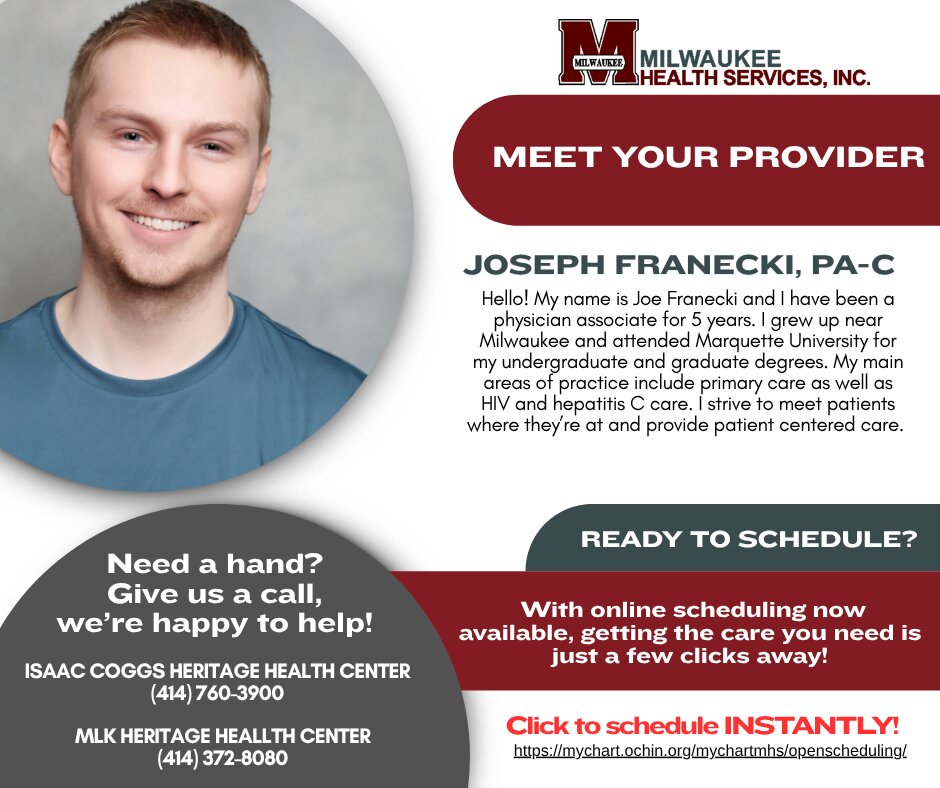 Meet Your Provider - Joseph Franecki